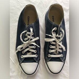 COPY - Navy blue CT Converse, women’s size 11, men’s size 9.
